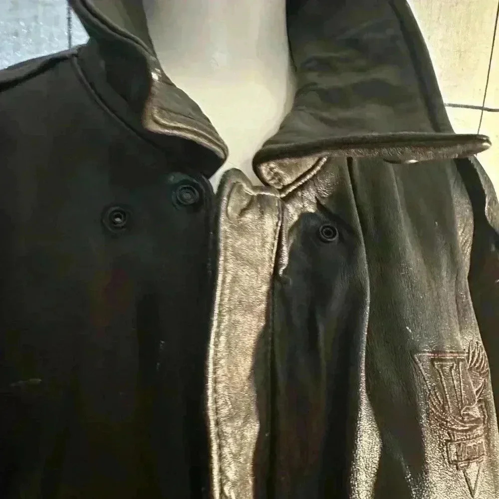Vintage Winston Leather Bomber Jacket - Picture 11 of 16
